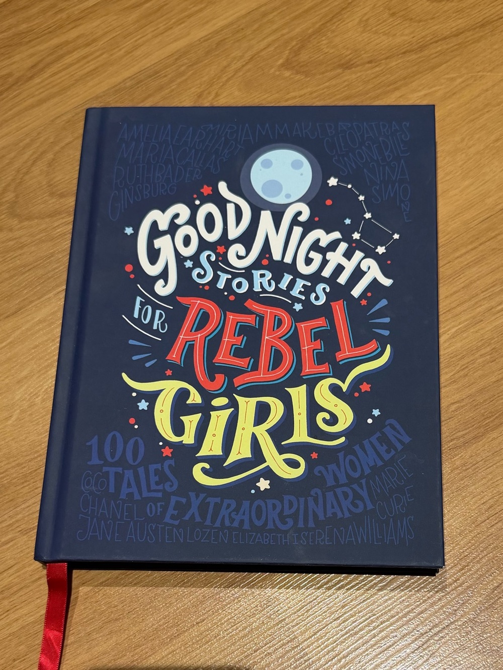Good Night Stories for Rebel Girls Hardcover Book